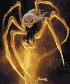 Ghost Spider Animation Diamond Painting