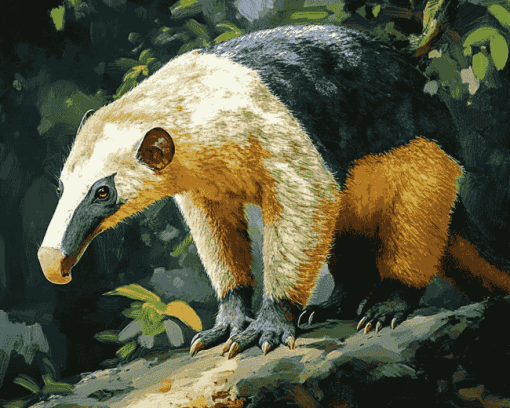 Giant Anteater Wildlife Diamond Painting