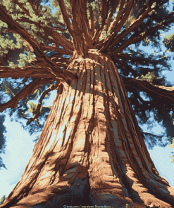 Giant Sequoia Landscape Diamond Painting