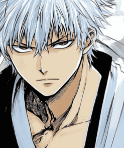 Gintoki Sakata Anime Diamond Painting