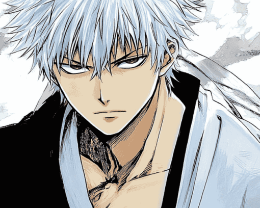 Gintoki Sakata Anime Diamond Painting