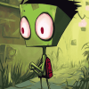 Gir Invader Zim Cartoons Diamond Painting