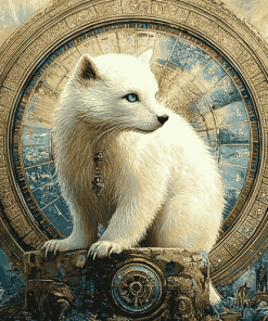 Golden Compass Furets Diamond Painting