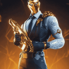 Golden Midas Fortnite Diamond Painting