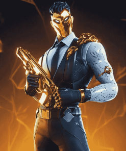 Golden Midas Fortnite Diamond Painting