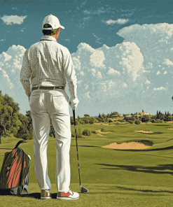 Golf Man Diamond Painting