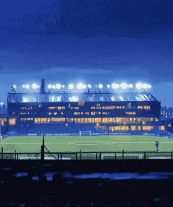 Goodison Park Night Scene Diamond Painting