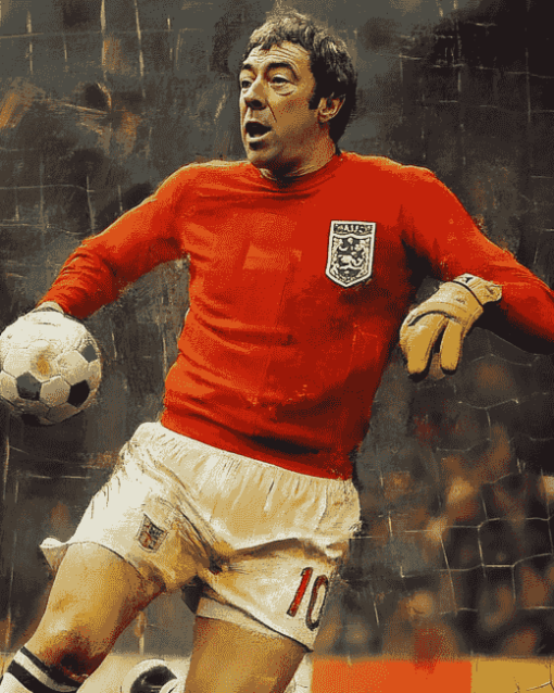 Gordon Banks Soccer Legend Diamond Painting