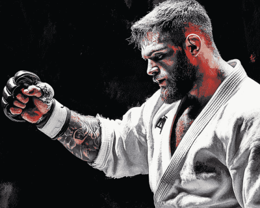 Gordon Ryan Brazilian Jiu Jitsu Diamond Painting