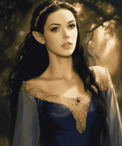 Gorgeous Arwen Movie Art Diamond Painting