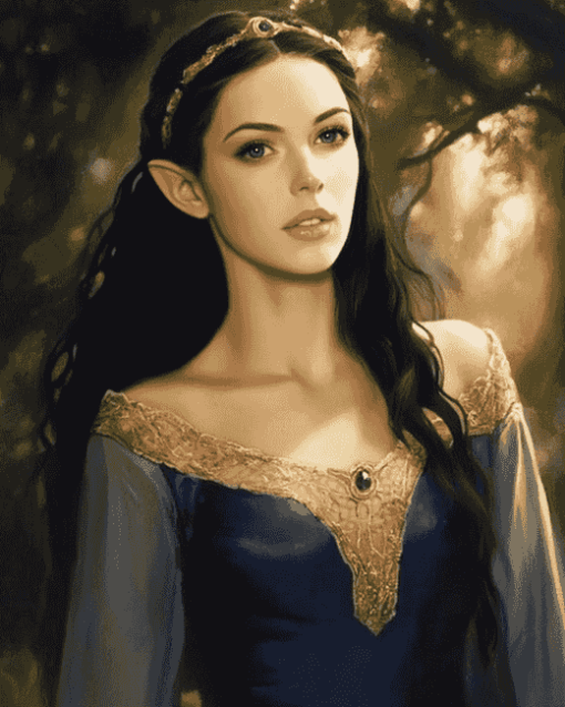 Gorgeous Arwen Movie Art Diamond Painting