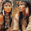 Gorgeous Native American Woman Diamond Painting