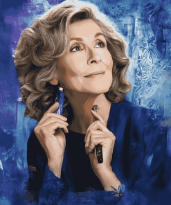 Grace and Frankie Series Artwork Diamond Painting