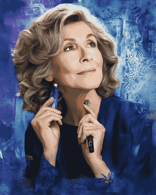 Grace and Frankie Series Artwork Diamond Painting