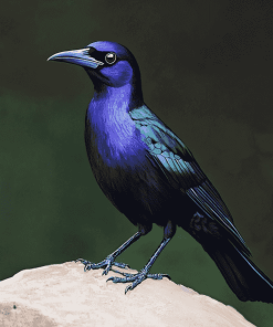 Grackle Delight Diamond Painting