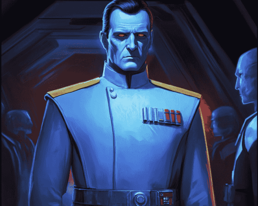 Grand Admiral Thrawn Fantasy Diamond Painting