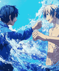 Grand Blue Anime Boys Diamond Painting