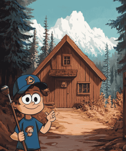 Gravity Falls Cartoon Diamond Painting