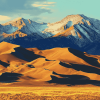 Great Sand Dunes Mountain Diamond Painting