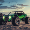 Green Beach Buggy Adventure Diamond Painting