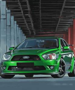 Green Ford FPV F6 Car Diamond Painting