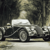 Green Morgan Classic Cars Diamond Painting