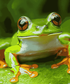 Grenouille Frog Diamond Painting