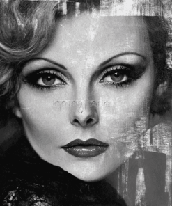 Greta Garbo Iconic Style Diamond Painting