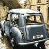 Grey Morris Minor Classic Diamond Painting