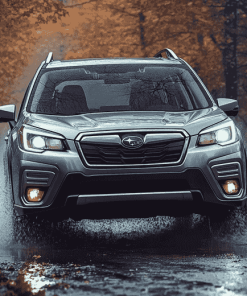 Grey Subaru Forester Engines Diamond Painting