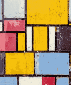 Grid Mondrian Abstract Diamond Painting