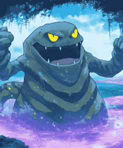 Grimer Pokemon Diamond Painting