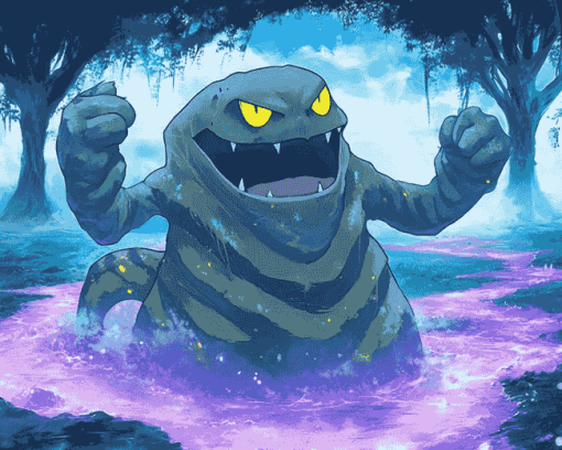 Grimer Pokemon Diamond Painting