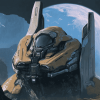 Grunt Halo Adventure Diamond Painting