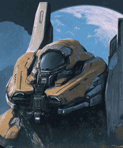 Grunt Halo Adventure Diamond Painting