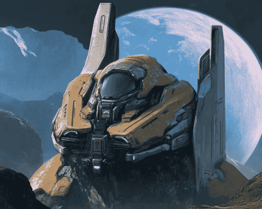 Grunt Halo Adventure Diamond Painting