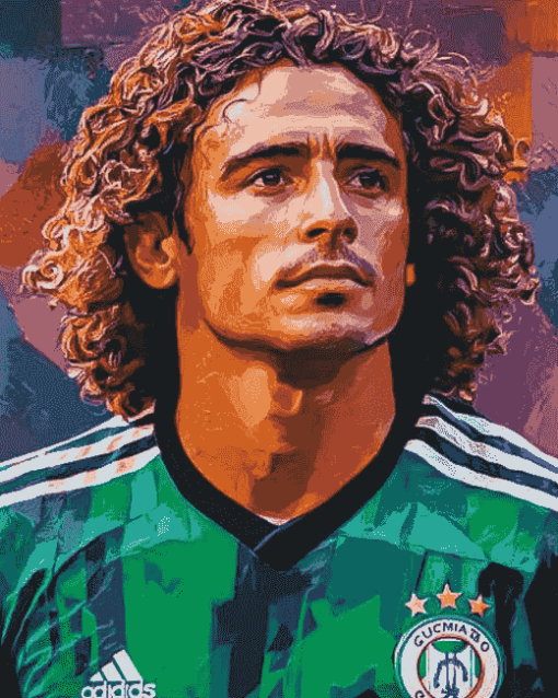 Guillermo Ochoa Legendary Footballer Diamond Painting