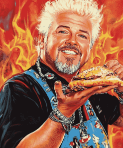 Guy Fieri Famous Chef Diamond Painting