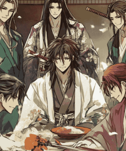 Hakuouki Anime Diamond Painting