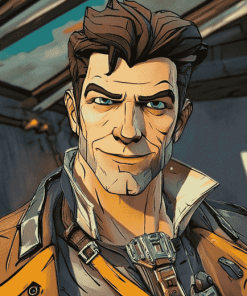 Handsome Jack Animation Diamond Painting