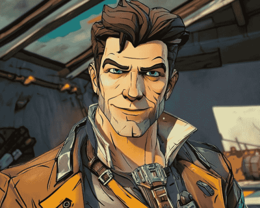 Handsome Jack Animation Diamond Painting