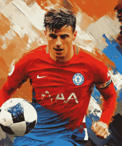 Handsome Mason Mount Soccer Star Diamond Painting