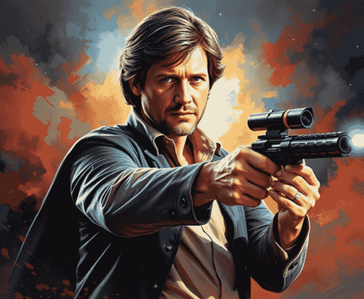 Hans Solo Movie Magic Diamond Painting