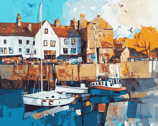 Harbour England Scenic Diamond Painting