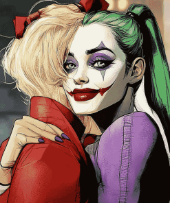 Harley Quinn Ultimate Joker Story Diamond Painting