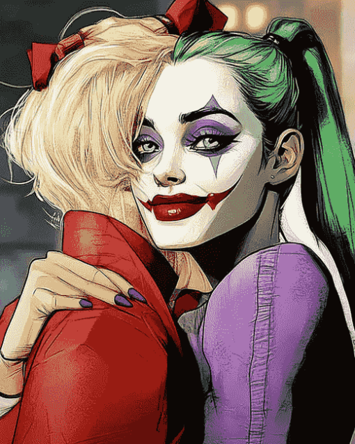 Harley Quinn Ultimate Joker Story Diamond Painting