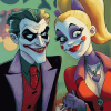 Harley Quinn and Joker Animated Diamond Painting