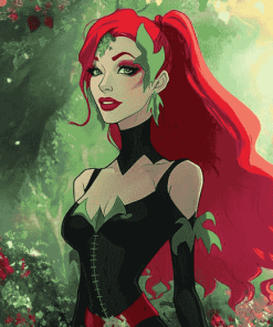 Harley Quinn and Poison Ivy Animated Diamond Painting