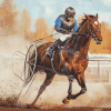 Harness Racing Horses Diamond Painting