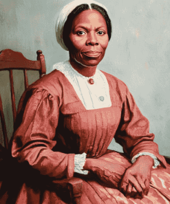 Harriet Tubman Vintage Lady Diamond Painting